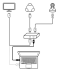 VoiceXpert VXV-320-HUB1 комплект оборудования с коммутационным хабом для средней комнаты 3