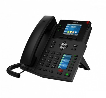 Fanvil X4U - IP телефон с бп, POE, 12 SIP линий,  цветной дисплей 2,8”, USB
