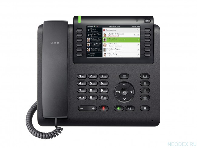 Unify OpenScape Desk Phone CP700 IP-телефон ( L30250-F600-C438 )