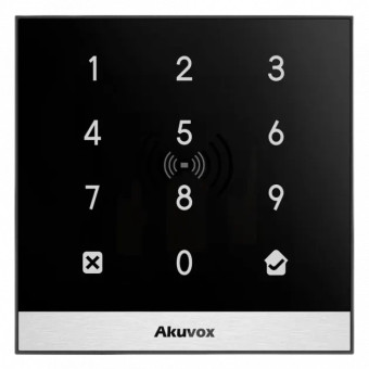 Akuvox A02S (ЧЕРНЫЙ) терминал контроля доступа (on-wall)