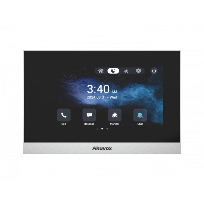 Akuvox C316S Android SIP indoor wall монитор (Серебристый)