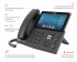 Fanvil X7 - IP телефон c бп, POE, 20 SIP линий, 127 клавиш быстрого набора, BlueTooth