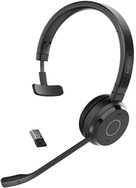 Jabra Evolve 65 TE MS Mono беспроводная гарнитура ( 6693-833-309 )