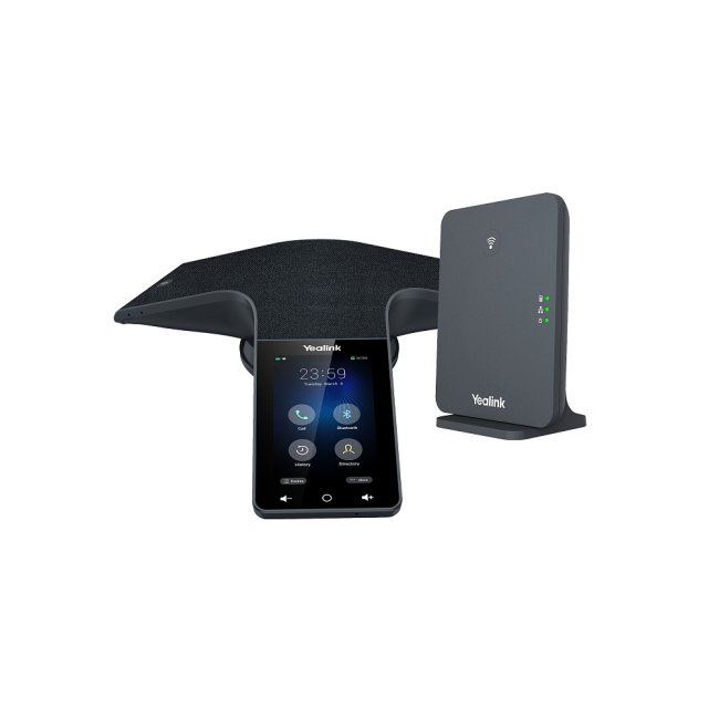 Yealink CP935W-Base беспроводной DECT/Wi-Fi + база W70B, 4'' сенсорный экран, звук HD, Bluetooth