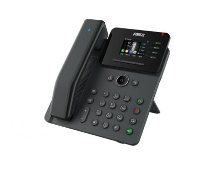 Fanvil V61 Pro - IP телефон, 4 линий SIP, 2х10/100/1000, POE, 12 DSS клавиш, беспроводная трубка