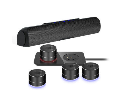 JazzTel Quadro cаундбар с 4 микрофонными массивами JazzTel Quadro cаундбар с 4 микрофонными массивами